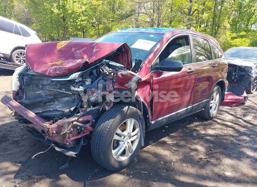 Photo 2 of 2010 Honda Cr-v EX (VIN 5J6RE4H55AL053626)