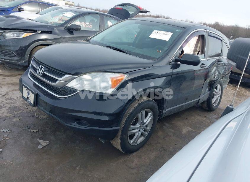 Photo 2 of 2010 Honda Cr-v EX (VIN 5J6RE4H55AL098985)