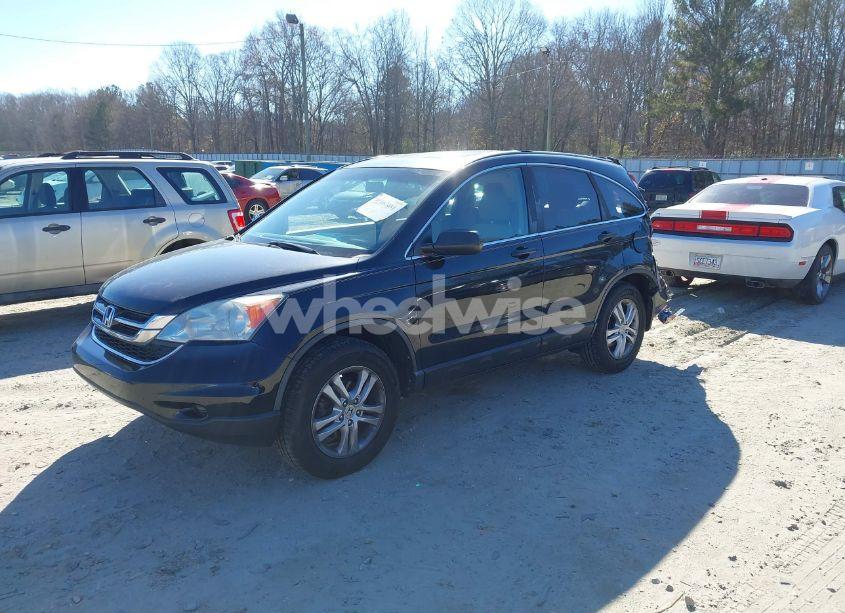 Photo 2 of 2010 Honda Cr-v EX (VIN 5J6RE4H56AL043137)