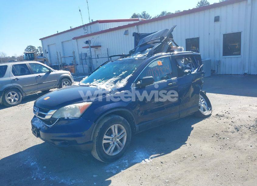 Photo 2 of 2010 Honda Cr-v EX (VIN 5J6RE4H56AL066370)