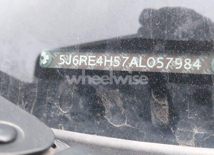 Photo 9 of 2010 Honda Cr-v EX (VIN 5J6RE4H57AL057984)