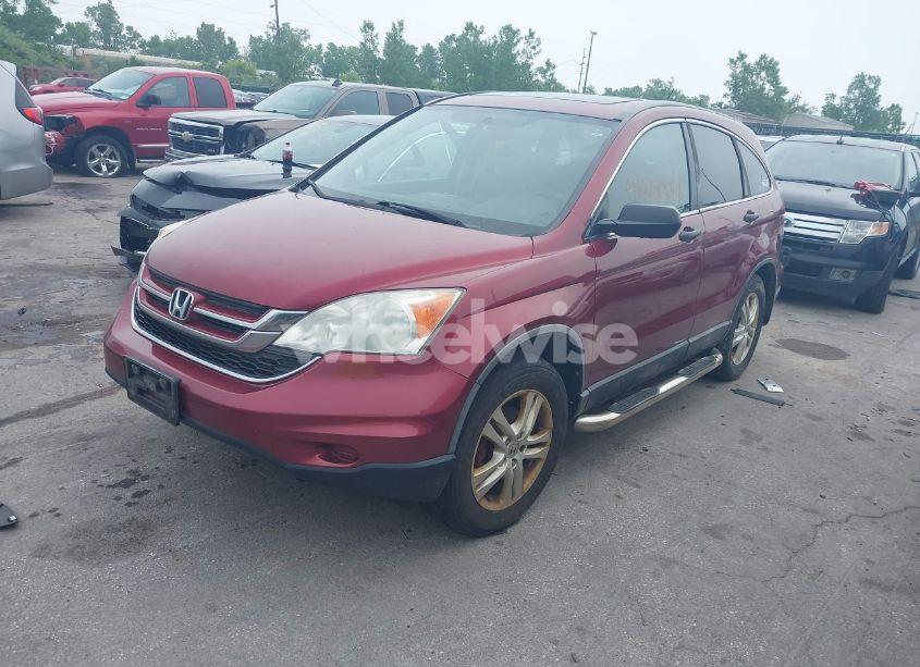 Photo 2 of 2010 Honda Cr-v EX (VIN 5J6RE4H59AL016675)