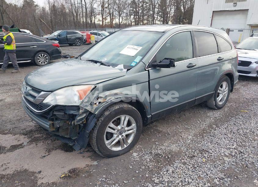 Photo 2 of 2010 Honda Cr-v EX (VIN 5J6RE4H59AL090338)