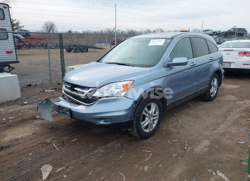 Photo 2 of 2010 Honda Cr-v EX-L (VIN 5J6RE4H70AL019501)