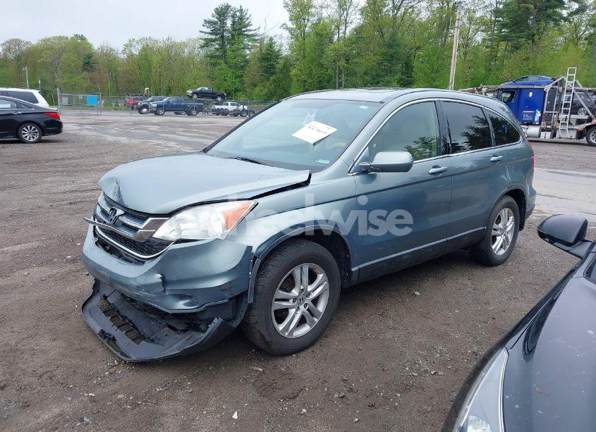 Photo 2 of 2010 Honda Cr-v EX-L (VIN 5J6RE4H70AL058766)