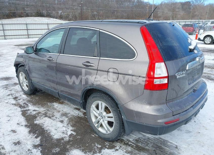 Photo 3 of 2010 Honda Cr-v EX-L (VIN 5J6RE4H70AL078905)