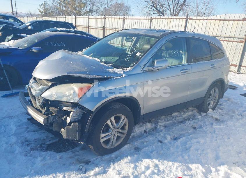 Photo 2 of 2010 Honda Cr-v EX-L (VIN 5J6RE4H71AL033200)