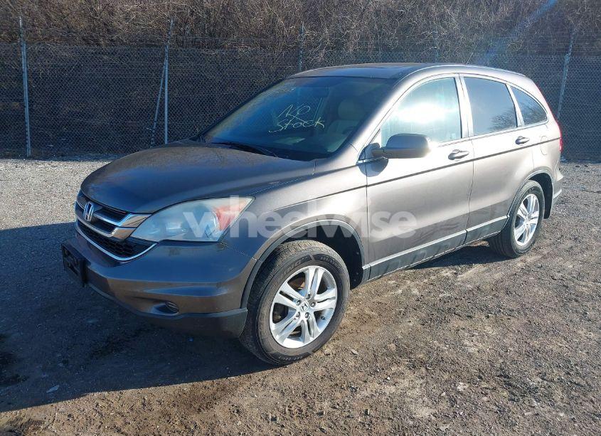 Photo 2 of 2010 Honda Cr-v EX-L (VIN 5J6RE4H71AL044357)