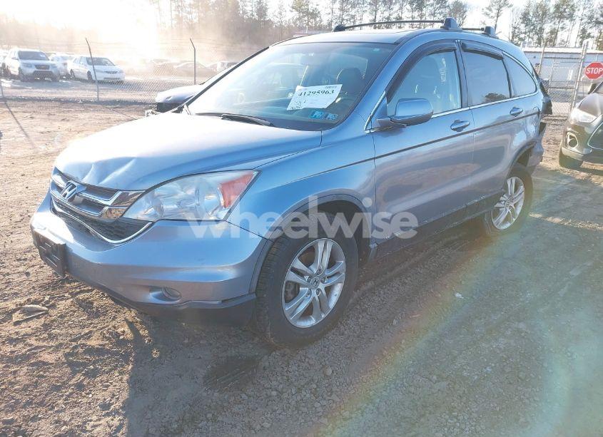 Photo 2 of 2010 Honda Cr-v EX-L (VIN 5J6RE4H71AL049980)