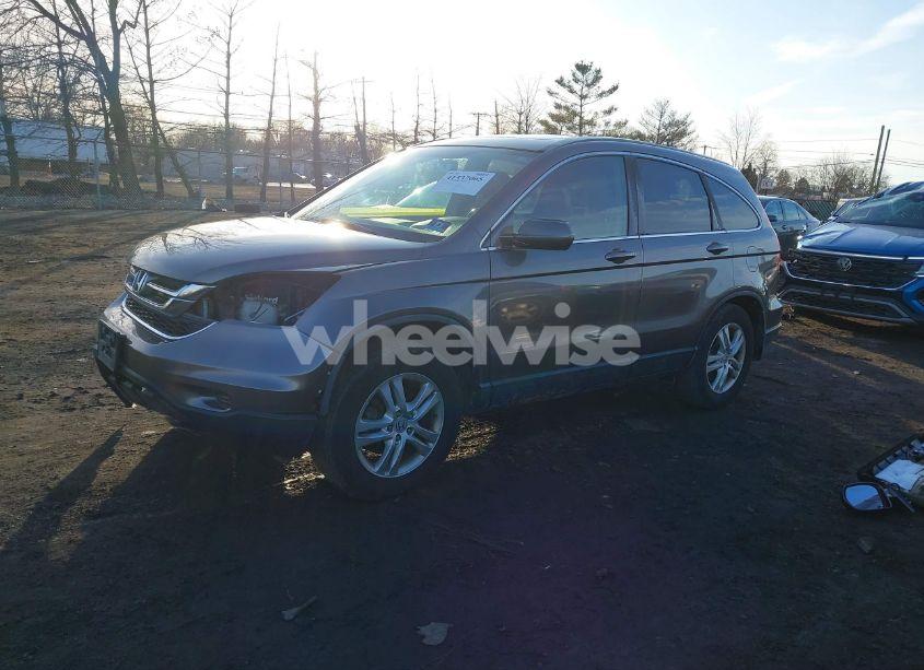 Photo 2 of 2010 Honda Cr-v EX-L (VIN 5J6RE4H71AL069775)