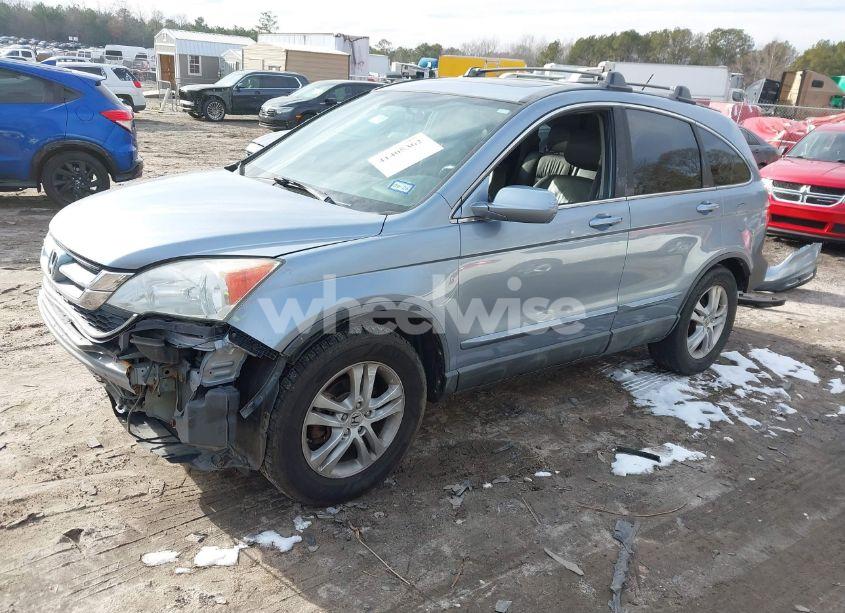 Photo 2 of 2010 Honda Cr-v EX-L (VIN 5J6RE4H72AL004658)