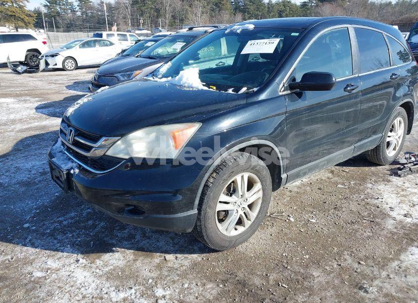 Photo 2 of 2010 Honda Cr-v EX-L (VIN 5J6RE4H72AL016972)