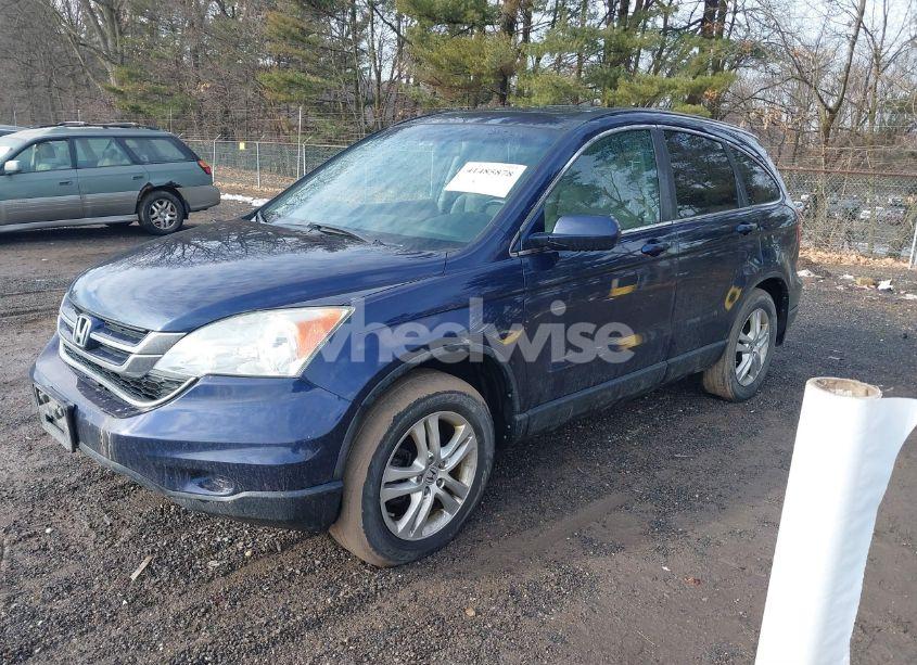 Photo 2 of 2010 Honda Cr-v EX-L (VIN 5J6RE4H73AL072726)