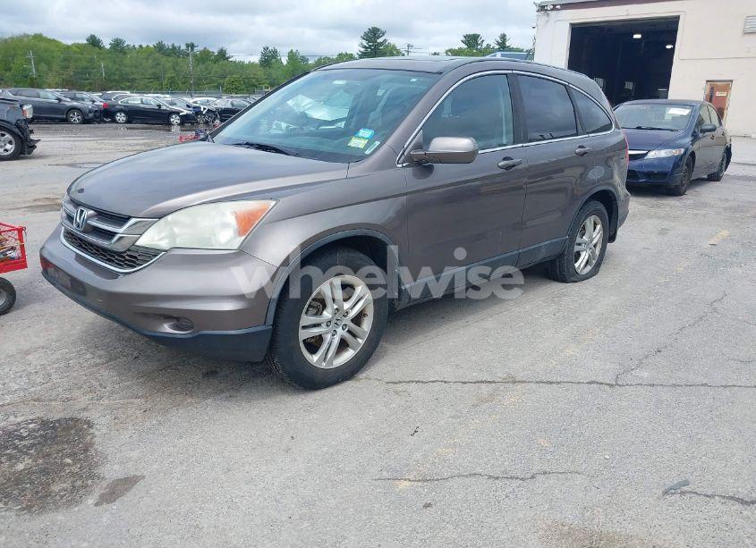 Photo 2 of 2010 Honda Cr-v EX-L (VIN 5J6RE4H73AL077344)