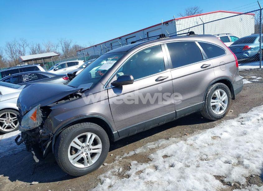 Photo 2 of 2010 Honda Cr-v EX-L (VIN 5J6RE4H73AL089333)