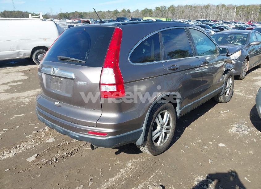 Photo 4 of 2010 Honda Cr-v EX-L (VIN 5J6RE4H73AL099487)