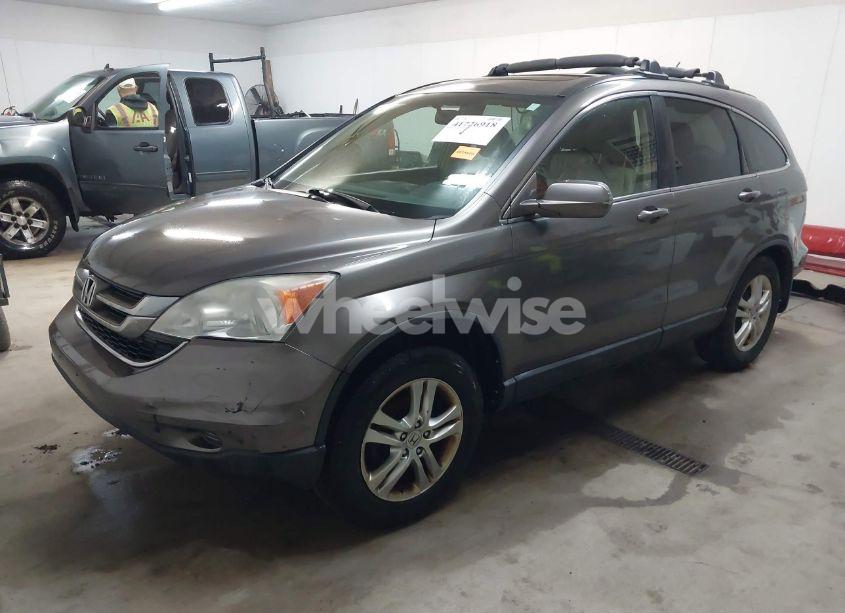 Photo 2 of 2010 Honda Cr-v EX-L (VIN 5J6RE4H74AL016357)