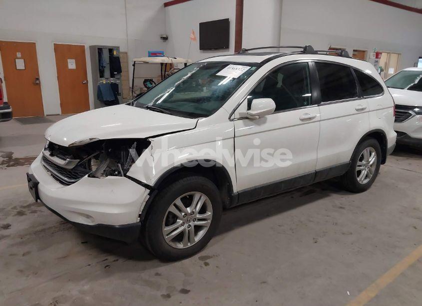 Photo 2 of 2010 Honda Cr-v EX-L (VIN 5J6RE4H74AL068992)