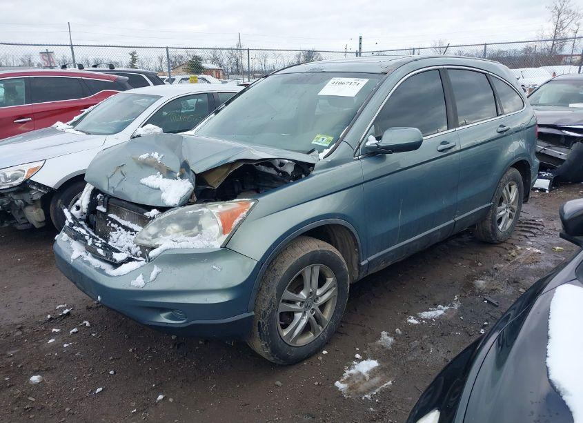 Photo 2 of 2010 Honda Cr-v EX-L (VIN 5J6RE4H74AL101070)