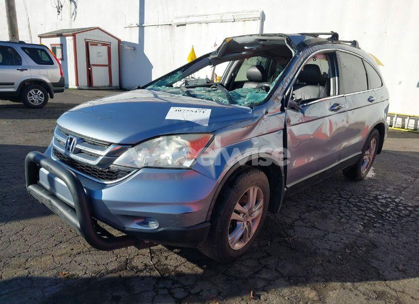 Photo 2 of 2010 Honda Cr-v EX-L (VIN 5J6RE4H74AL820108)