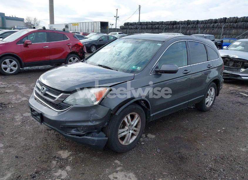 Photo 2 of 2011 Honda Cr-v EX-L (VIN 5J6RE4H74BL082036)