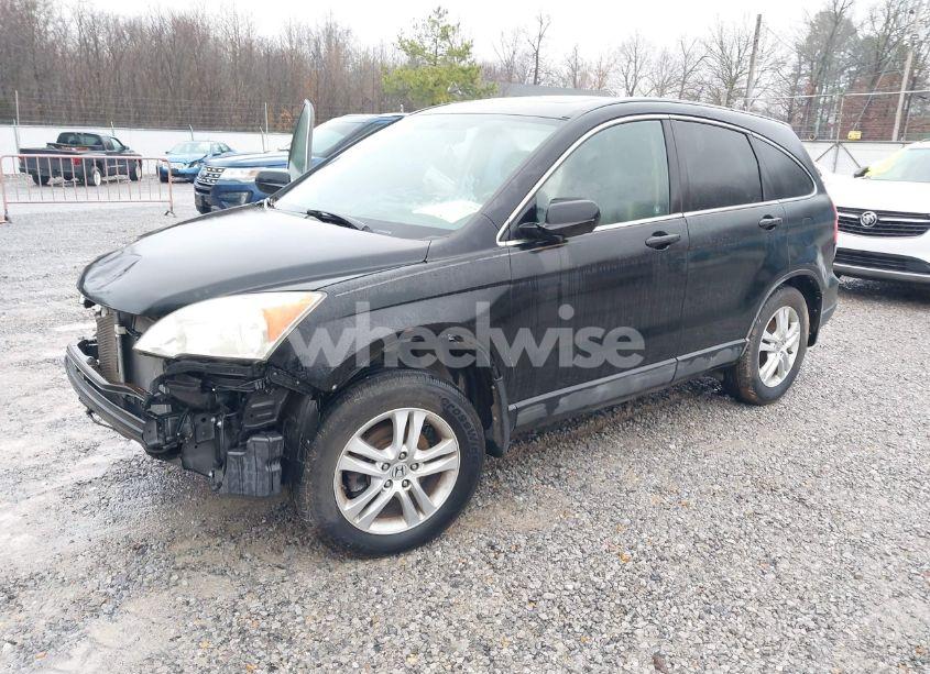 Photo 2 of 2010 Honda Cr-v EX-L (VIN 5J6RE4H75AL007182)