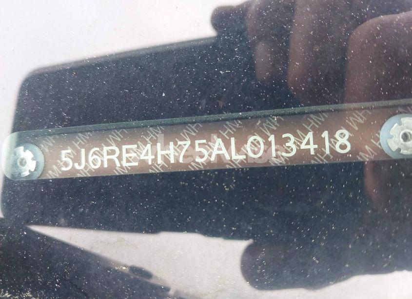 Photo 9 of 2010 Honda Cr-v EX-L (VIN 5J6RE4H75AL013418)