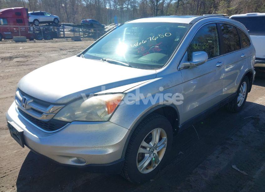 Photo 2 of 2010 Honda Cr-v EX-L (VIN 5J6RE4H75AL028856)