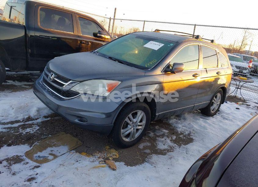 Photo 2 of 2010 Honda Cr-v EX-L (VIN 5J6RE4H75AL046550)
