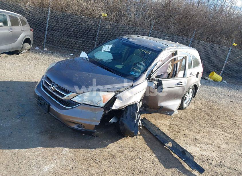 Photo 2 of 2010 Honda Cr-v EX-L (VIN 5J6RE4H75AL079371)