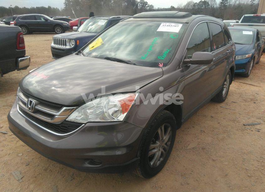 Photo 2 of 2011 Honda Cr-v EX-L (VIN 5J6RE4H75BL045836)