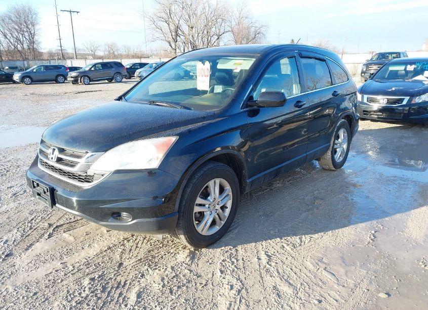 Photo 2 of 2010 Honda Cr-v EX-L (VIN 5J6RE4H76AL037419)