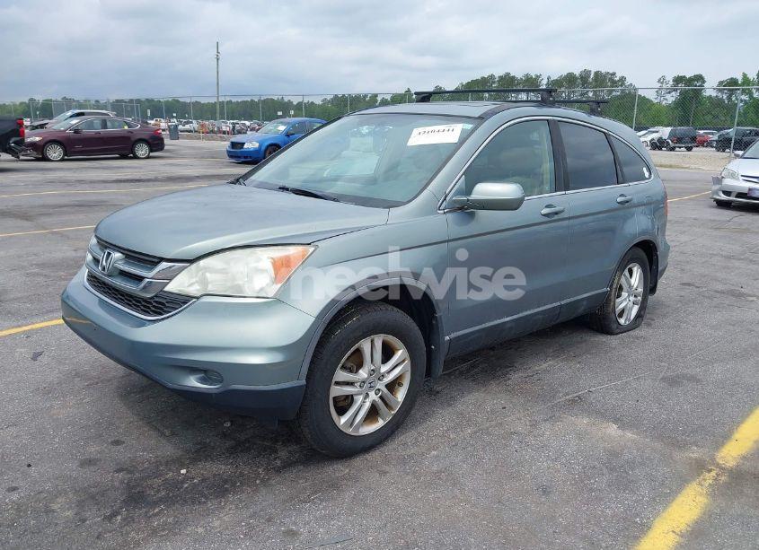 Photo 2 of 2010 Honda Cr-v EX-L (VIN 5J6RE4H76AL054012)