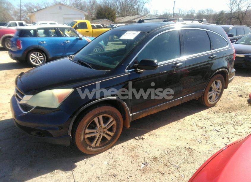 Photo 2 of 2010 Honda Cr-v EX-L (VIN 5J6RE4H76AL056133)
