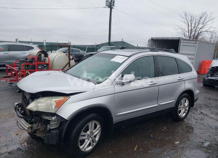 Photo 2 of 2010 Honda Cr-v EX-L (VIN 5J6RE4H76AL073305)