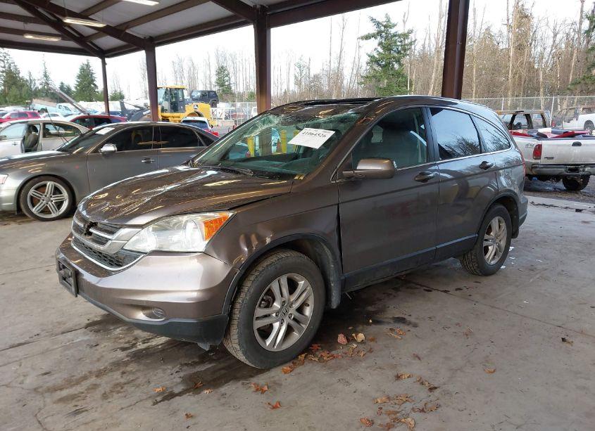 Photo 2 of 2010 Honda Cr-v EX-L (VIN 5J6RE4H76AL084515)