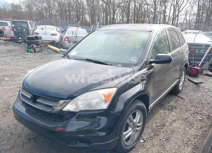 Photo 2 of 2010 Honda Cr-v EX-L (VIN 5J6RE4H77AL045903)