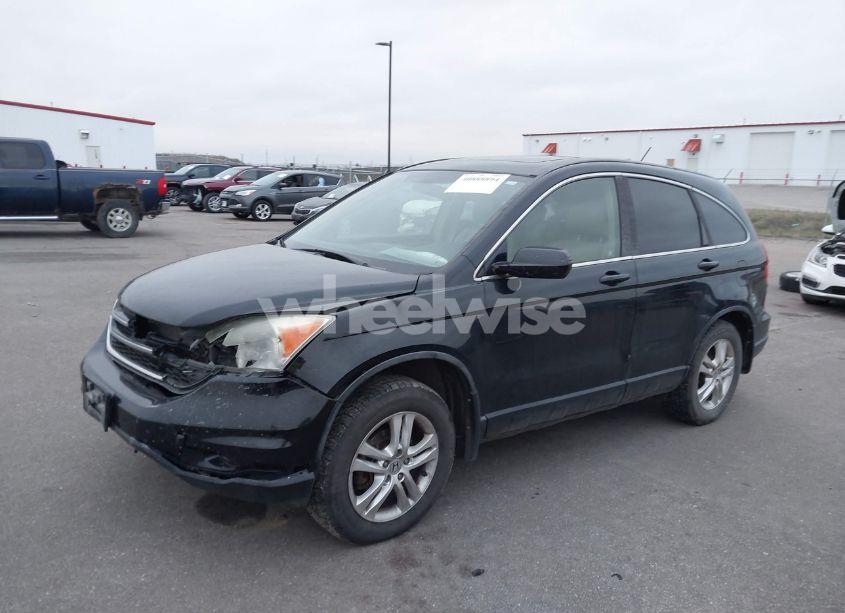 Photo 2 of 2011 Honda Cr-v EX-L (VIN 5J6RE4H77BL041805)