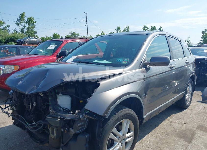 Photo 2 of 2010 Honda Cr-v EX-L (VIN 5J6RE4H78AL045828)