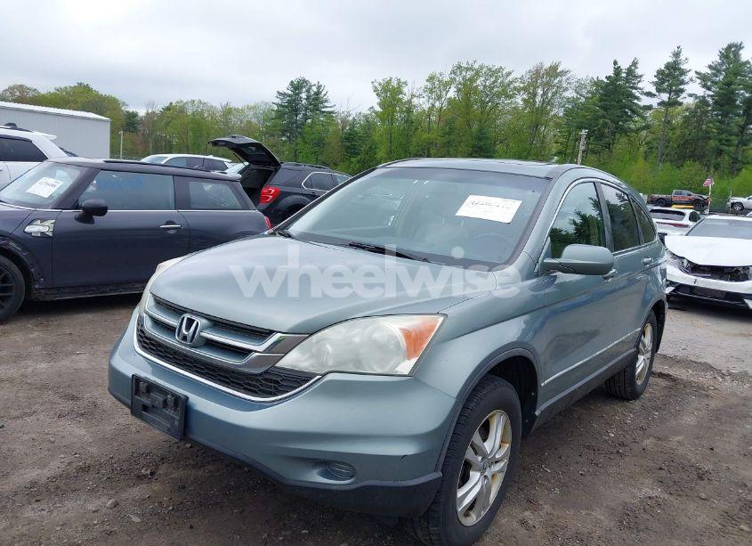 Photo 2 of 2010 Honda Cr-v EX-L (VIN 5J6RE4H78AL058790)