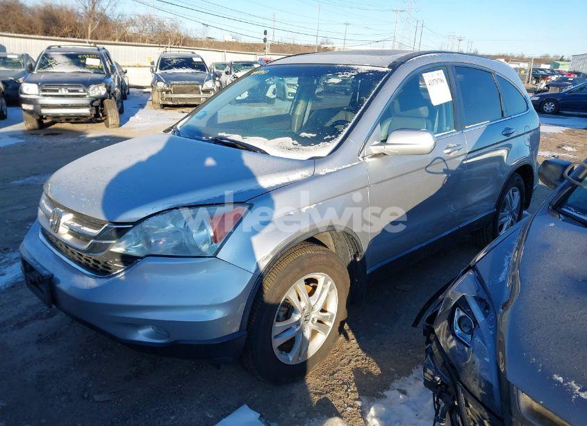 Photo 2 of 2011 Honda Cr-v EX-L (VIN 5J6RE4H78BL104152)