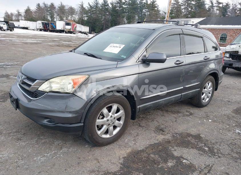 Photo 2 of 2010 Honda Cr-v EX-L (VIN 5J6RE4H79AL003734)