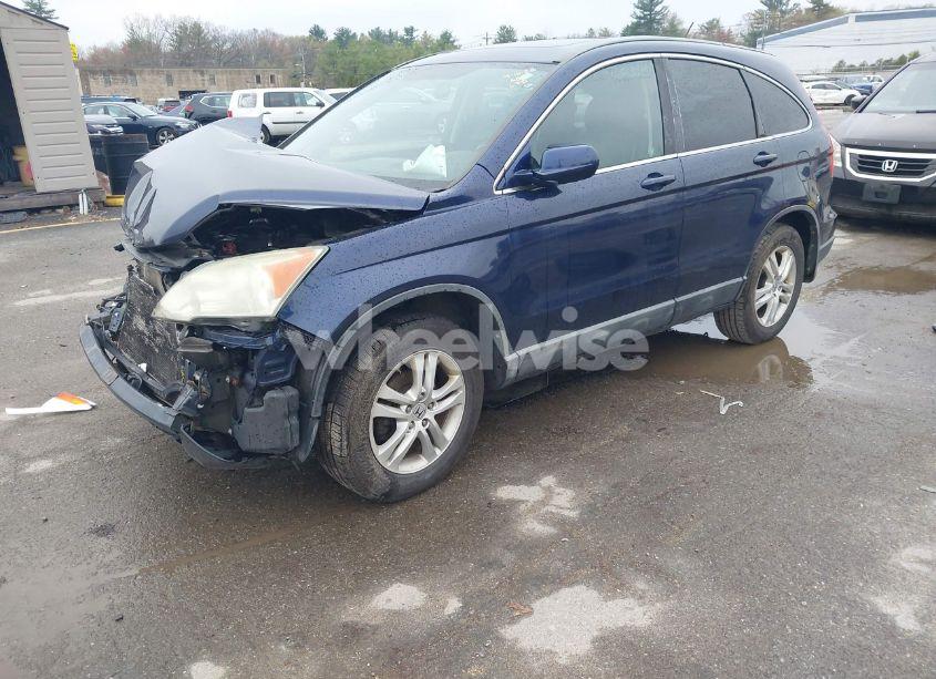 Photo 2 of 2010 Honda Cr-v EX-L (VIN 5J6RE4H79AL011266)