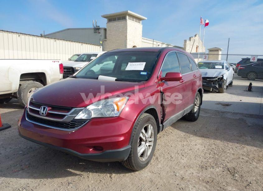 Photo 2 of 2010 Honda Cr-v EX-L (VIN 5J6RE4H79AL014541)