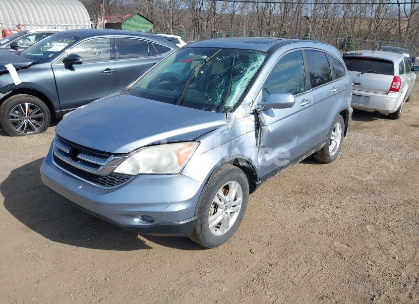 Photo 2 of 2010 Honda Cr-v EX-L (VIN 5J6RE4H79AL026396)