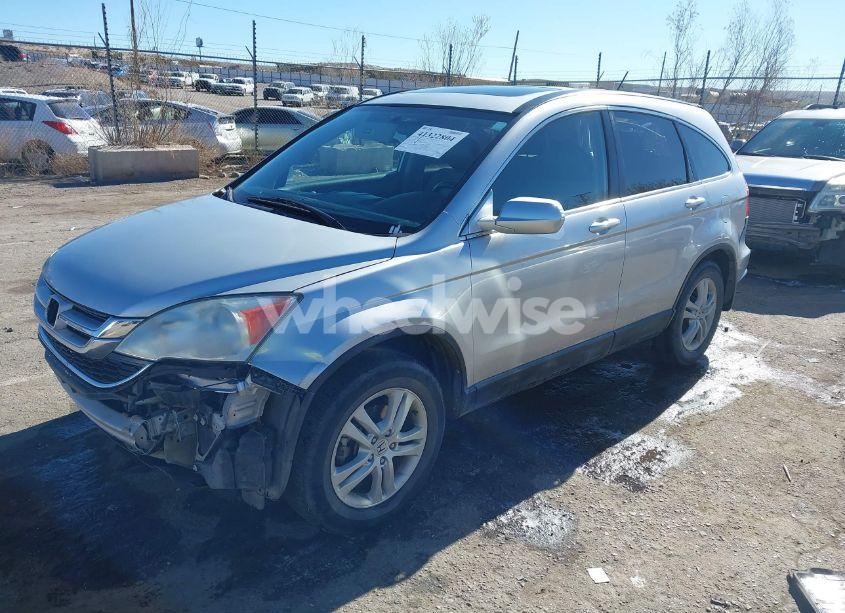 Photo 2 of 2010 Honda Cr-v EX-L (VIN 5J6RE4H79AL027077)