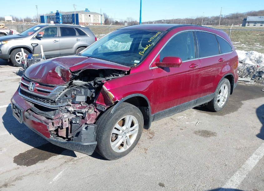 Photo 2 of 2010 Honda Cr-v EX-L (VIN 5J6RE4H79AL039410)