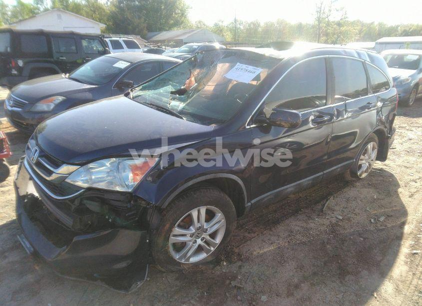 Photo 2 of 2011 Honda Cr-v EX-L (VIN 5J6RE4H79BL081531)