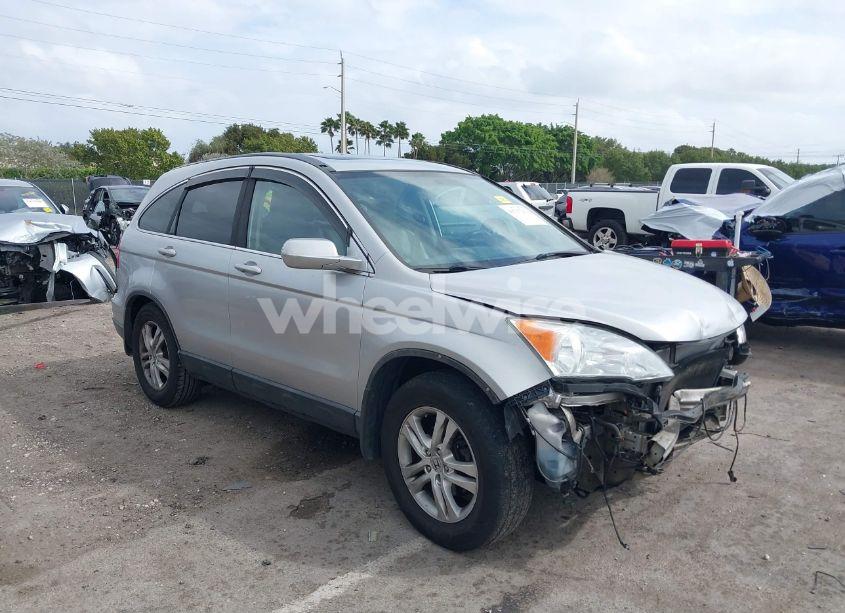 2010 Honda Cr-v EX-L (VIN 5J6RE4H7XAL028819) main photo