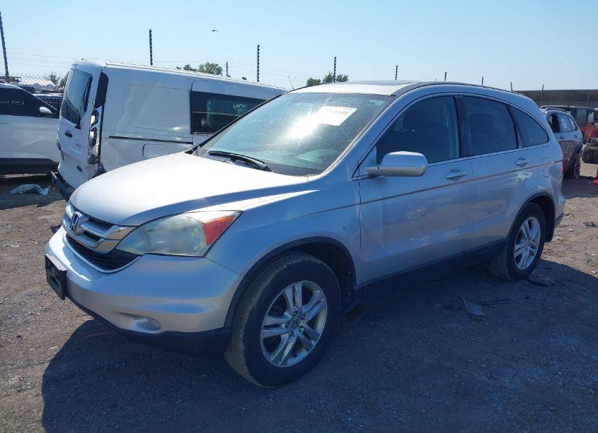 Photo 2 of 2010 Honda Cr-v EX-L (VIN 5J6RE4H7XAL049539)